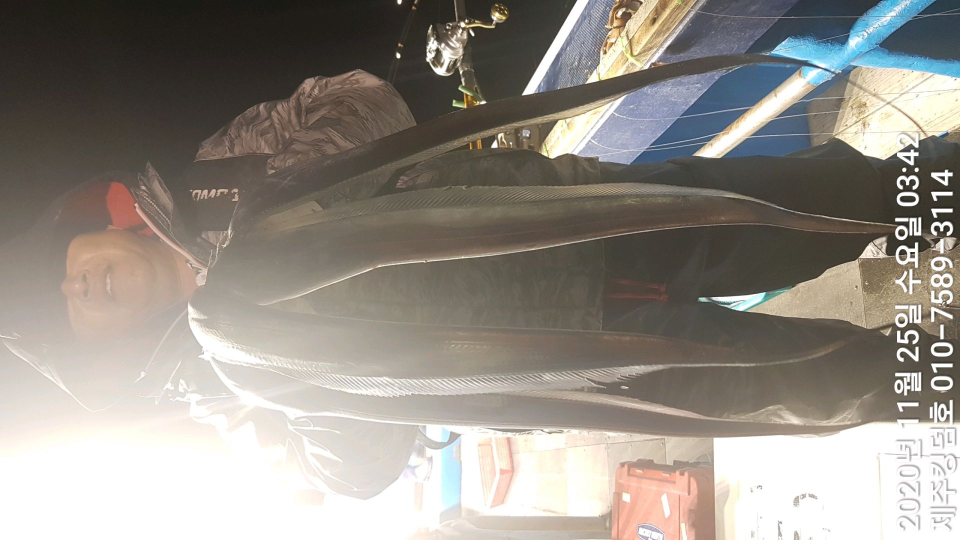 제주킹덤호..11월24일 화요일 갈치조황..